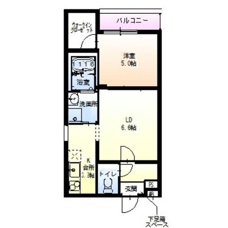 塚本駅 徒歩9分 1階の物件間取画像